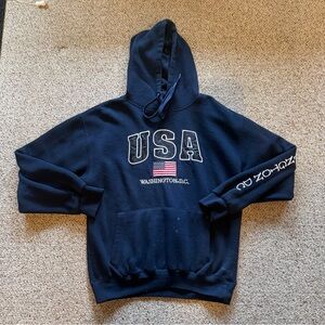 Navy blue Washington, D.C. USA hoodie